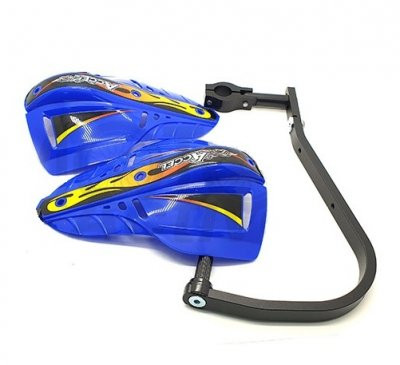 Accel HGS-02 Защита рук с пластиковыми щитками 28.6мм (синий/черный)