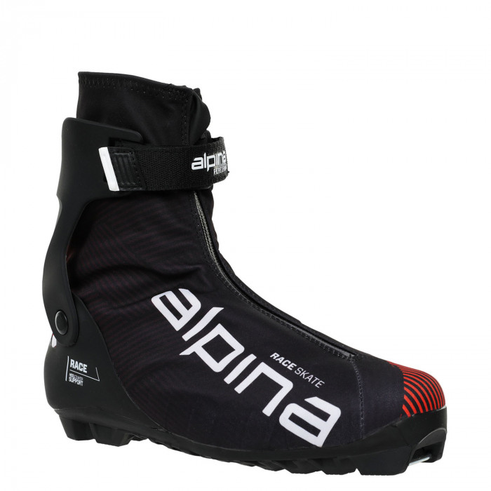 Лыжные ботинки ALPINA Racing Skate Red/Black/White
