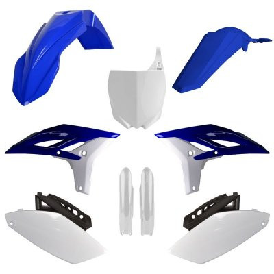 Polisport Комплект пластика Yamaha YZ250F 10-13 OEM Color сине-белый