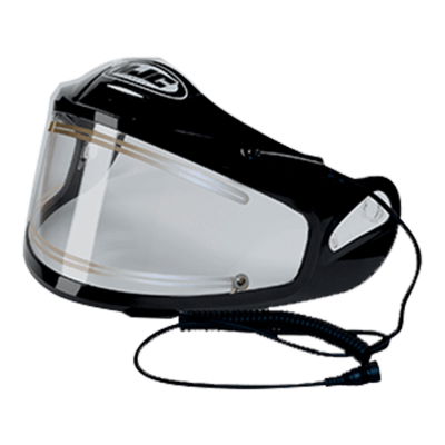 HJ09 Визор двойной прозрачный с электроподогревом