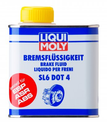 Liqui Moly Тормозная жидкость Bremsenflussigkeit SL6 DOT 4 - 0,5 л