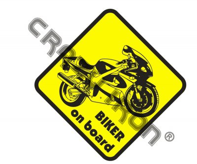 CRAZY IRON Мотостикер №8