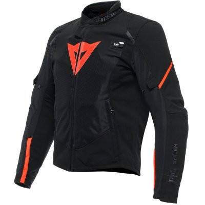 Мотокуртка ткань Dainese SMART JACKET LS SPORT 628 BLACK/FLUO-RED