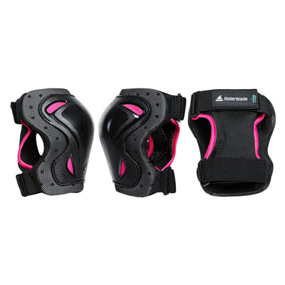 Защита для роликов (3 элемента) Rollerblade Skate Gear W 3 Pack Black/Purple