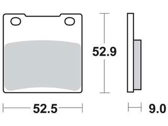 Тормозные колодки Lucas TRW – MCB531