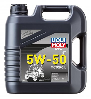 Моторное масло Liqui Moly ATV 4T Motoroil 5W-50 (НС-синтетическое) для квадроциклов 4л