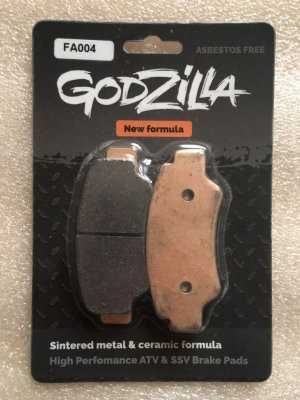 Тормозные колодки Godzilla CF004/FA747 усиленные