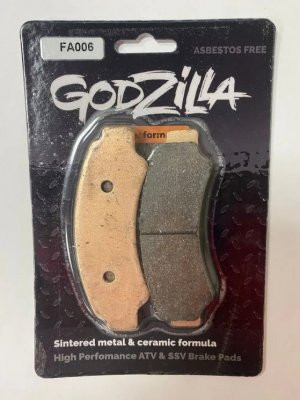 Тормозные колодки Godzilla CF006/FA726 усиленные