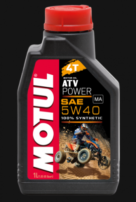 Motul ATV POWER 4T 5W40 моторное масло для квадроциклов 1л
