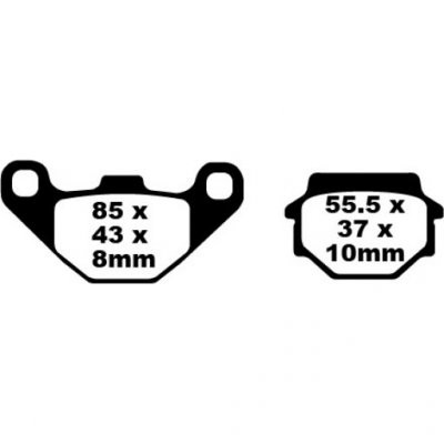 Тормозные колодки EBC FA067