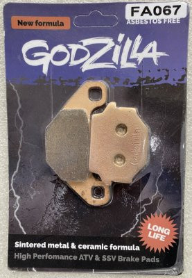 Тормозные колодки Godzilla FA067 Long Life
