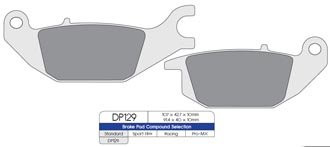 Тормозные колодки DP Brakes DP129 синтетические