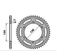 Звезда задняя PBR 253 40 C45 (JTR312.40)
