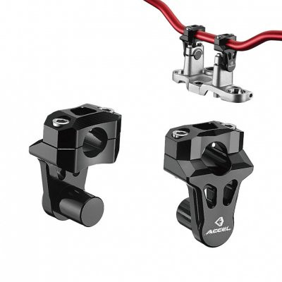 Accel Проставки руля регулируемые 28-28 черный