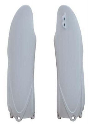 Защита вилки YZ 125, YZF250-450 10-18 белая
