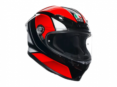 AGV Шлем K-6 E2206 Hyphen Black/Red/White