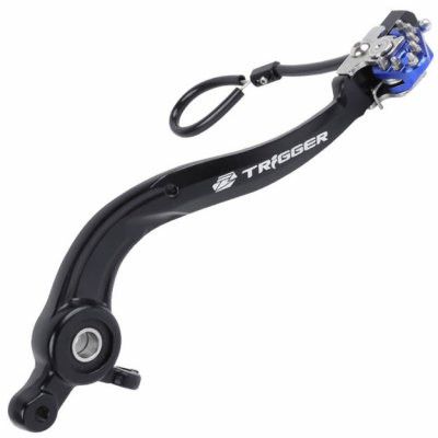 Педаль тормоза Zeta для Yamaha YZ250F, 250FX, WR250F синяя