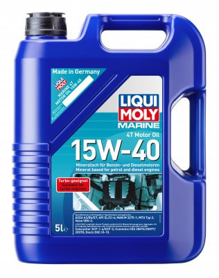 Моторное масло Liqui Moly Marine 4T Motor Oil 15W-40 (Минеральное) 5л