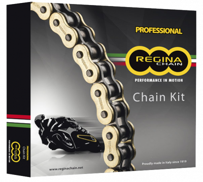 Regina KD045 комплект цепь+2 звезды, 525ZRP-104, 15/41 DUCATI MONSTER 1000 S2R 06-08
