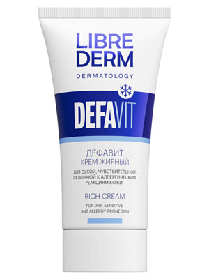 Крем восстанавливающий и успокаивающий LIBREDERM DEFAVIT 50мл