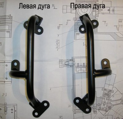 Crazy Iron 30702 Дуги для Yamaha FZS1000 Fazer FZ-1 2001-2005