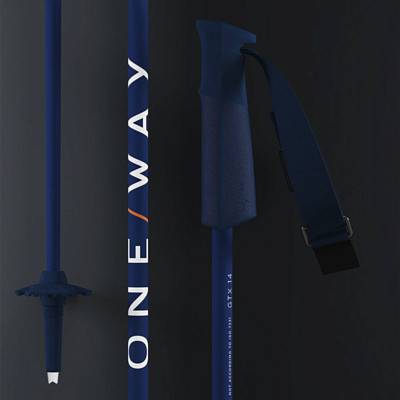 Горнолыжные палки ONE WAY GTX 14 NAVY - COMPLETE KIT