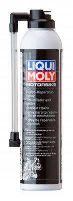 Герметик Liqui Moly для ремонта мотоциклетной резины Reifen-Reparatur-Spray 0,3л
