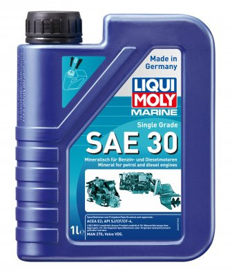 Моторное масло Liqui Moly Marine Single Grade 30 (Минеральное) 1л