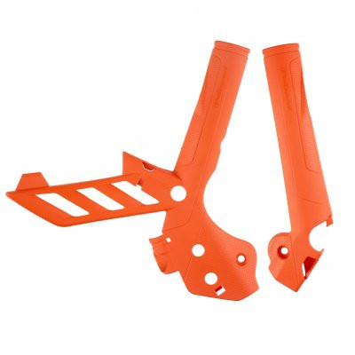 Защита рамы Polisport для KTM SX, SX-F 11-15, XCF-W, XC-W, EXC 12-16 оранжевая