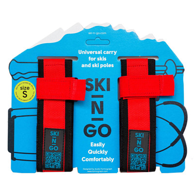 Приспособление для переноски лыж и лыжных палок SKI-N-GO 40-59 Red