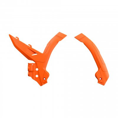 Защита рамы Polisport для KTM SX/SX-F 23-24, EXC/EXC-F '24 оранжевая