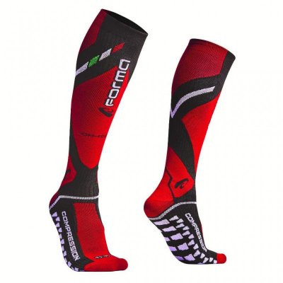 Forma Гетры OFF-ROAD COMPRESSION SOCK black/red