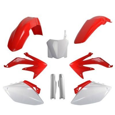Polisport Комплект пластика Honda CRF450R 2008 OEM color красно-белый