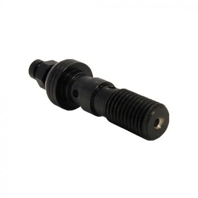 Venhill Болт для фитинга двойной с прокачным штуцером диам.10 мм шаг резьбы 1,25 мм, черный