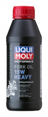 Масло Liqui Moly для вилок и амортизаторов Motorbike Fork Oil Heavy 15W (синтетическое) 0,5л